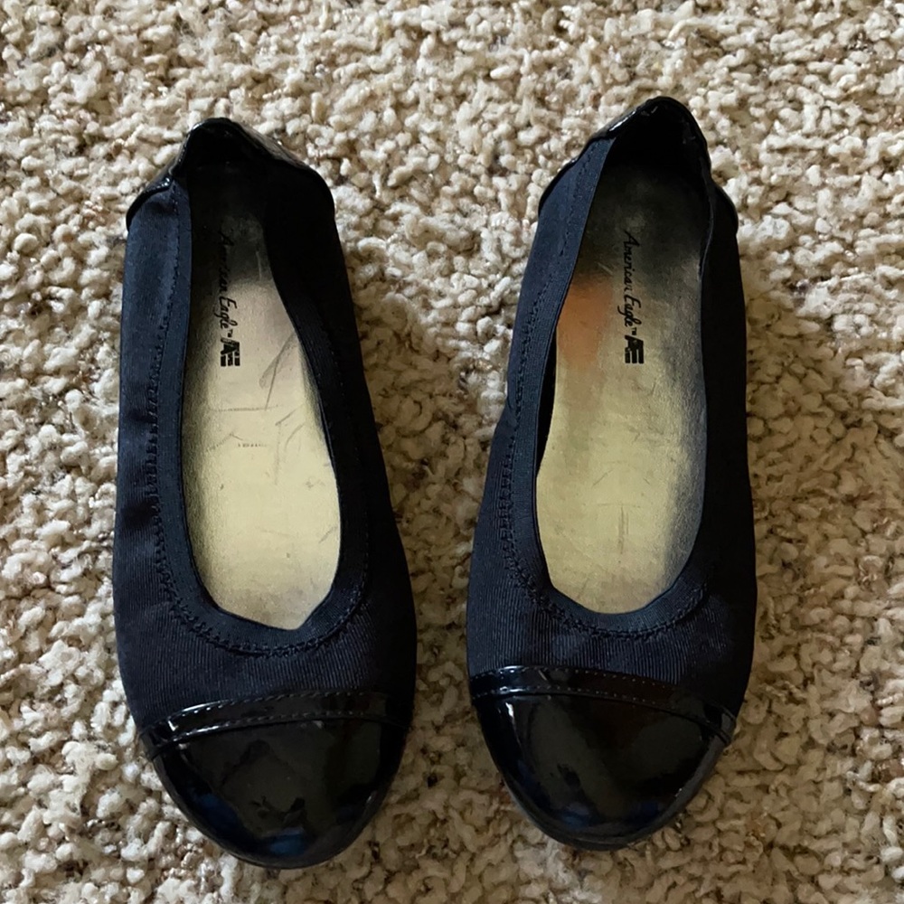 Black dress shoes size 3.5